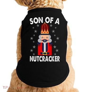 Son Of A Nutcracker Funny Christmas Nutcracker Doggie Tank
