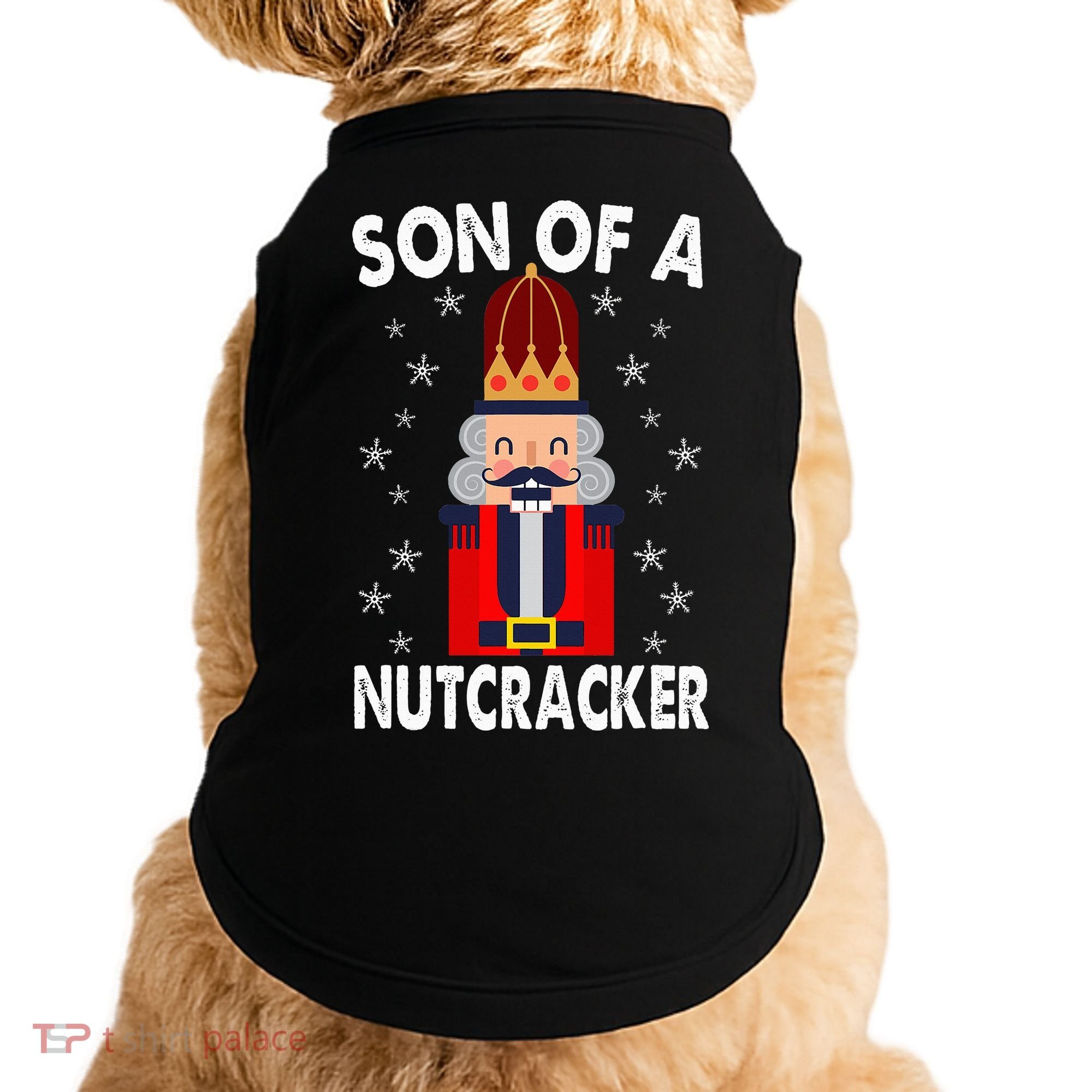 Son Of A Nutcracker Funny Christmas Nutcracker Doggie Tank