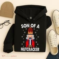Son Of A Nutcracker Funny Christmas Nutcracker Hoodie thumb 4