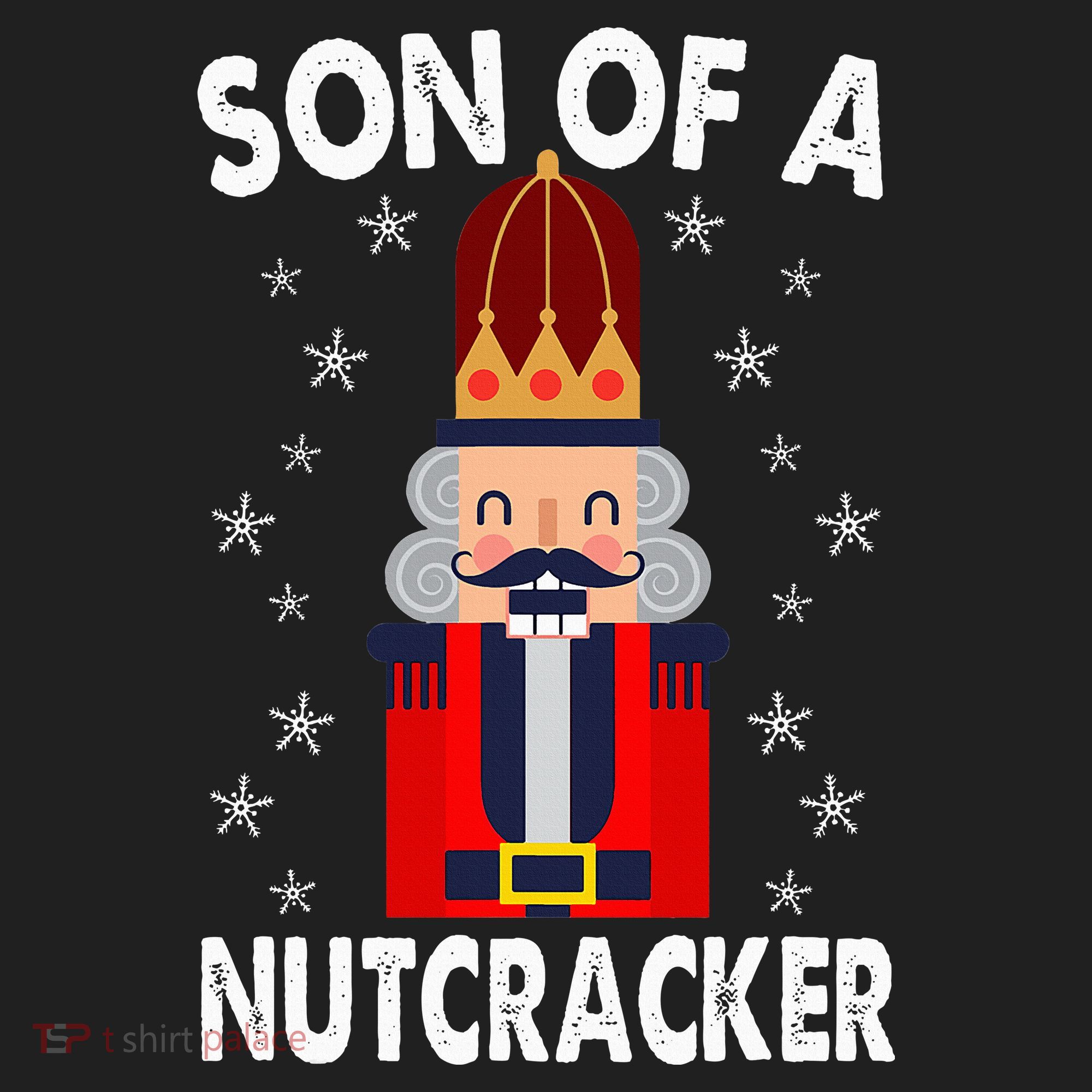 Son Of A Nutcracker Funny Christmas Nutcracker Golf Towel