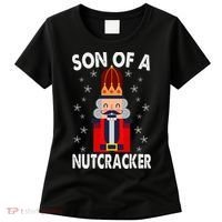 Son Of A Nutcracker Funny Christmas Nutcracker Women's T-Shirt thumb 0