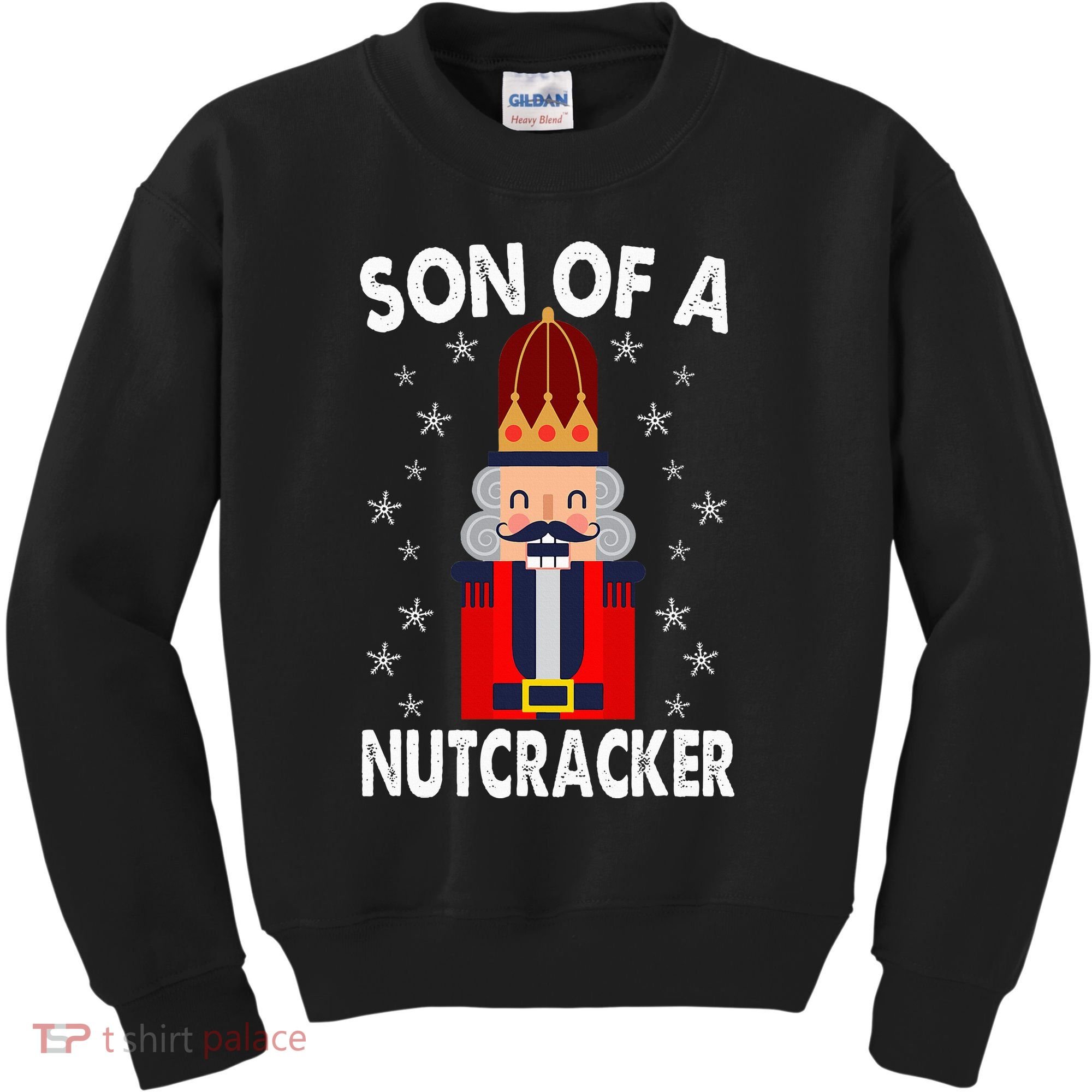 Son Of A Nutcracker Funny Christmas Nutcracker Kids Sweatshirt