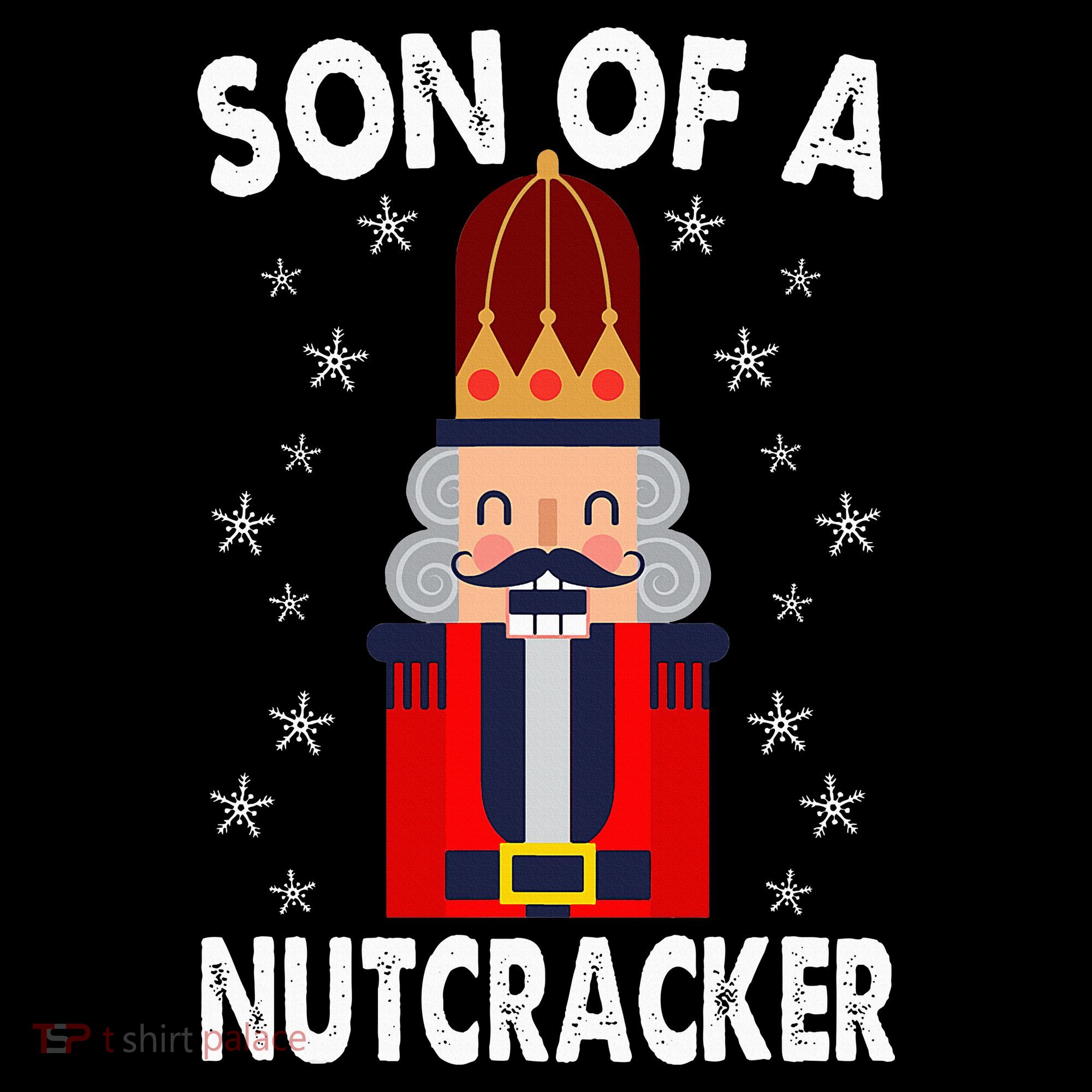 Son Of A Nutcracker Funny Christmas Nutcracker Kids Hoodie
