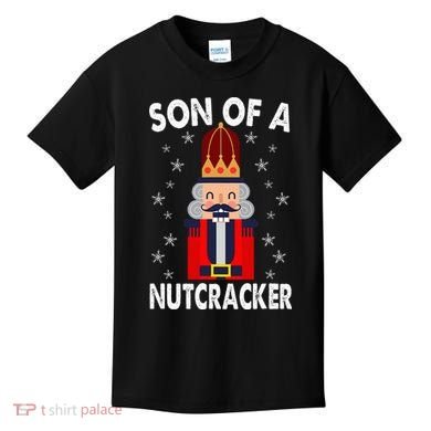 Son Of A Nutcracker Funny Christmas Nutcracker Kids T-Shirt