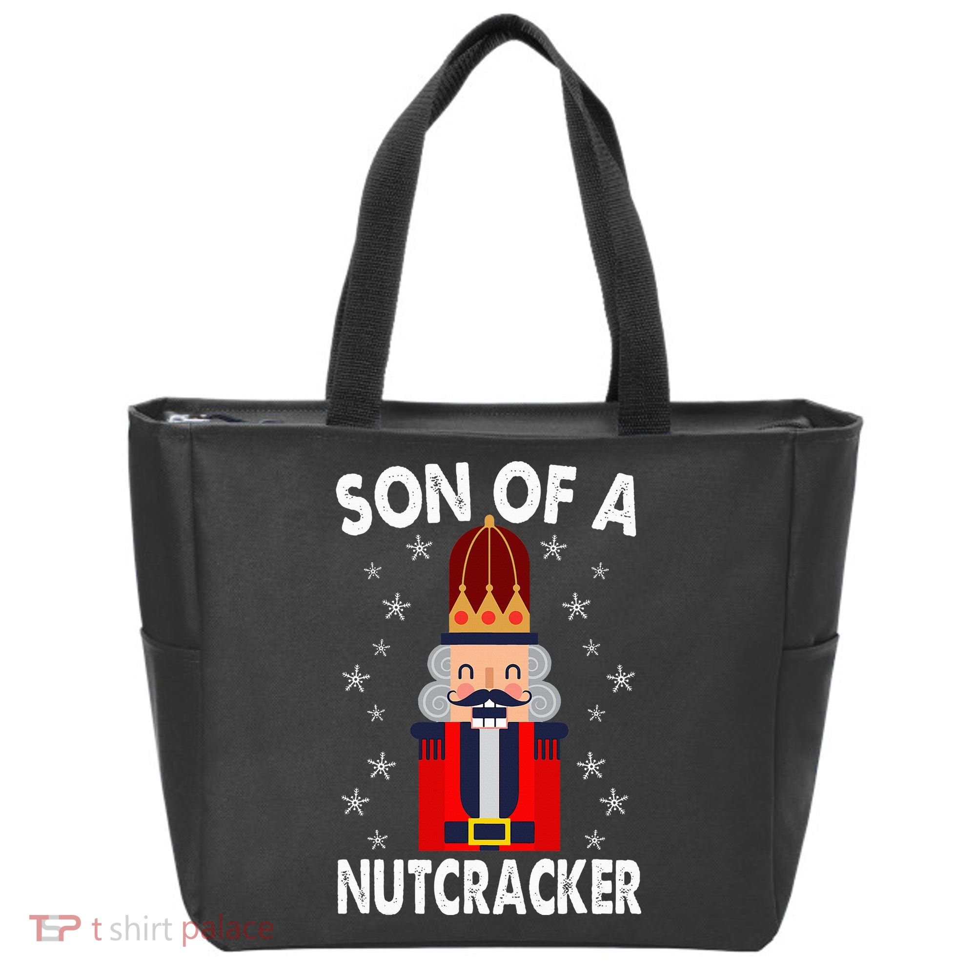 Son Of A Nutcracker Funny Christmas Nutcracker Tote Bag