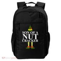 Son Of A Nut Cracker Funny Christmas Backpack thumb 0