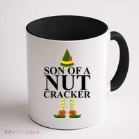 Son Of A Nut Cracker Funny Christmas Coffee Mug thumb 1