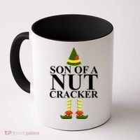 Son Of A Nut Cracker Funny Christmas Coffee Mug thumb 0