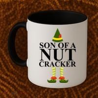 Son Of A Nut Cracker Funny Christmas Coffee Mug thumb 2