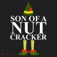 Son Of A Nut Cracker Funny Christmas Golf Towel thumb 3