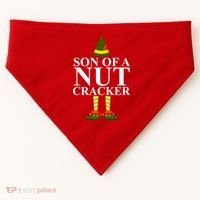 Son Of A Nut Cracker Funny Christmas USA-Made Doggie Bandana thumb 0