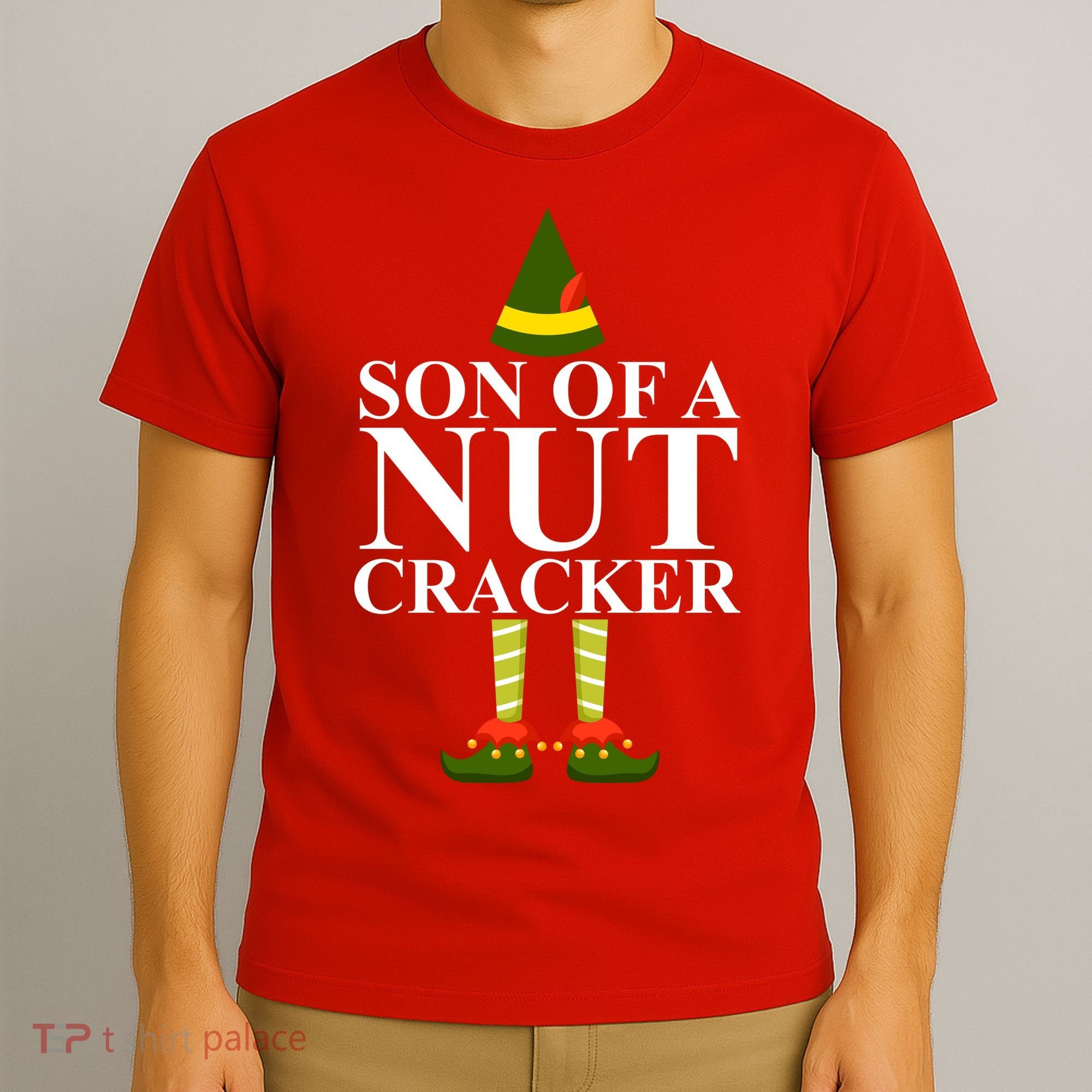 Son Of A Nut Cracker Funny Christmas T-Shirt