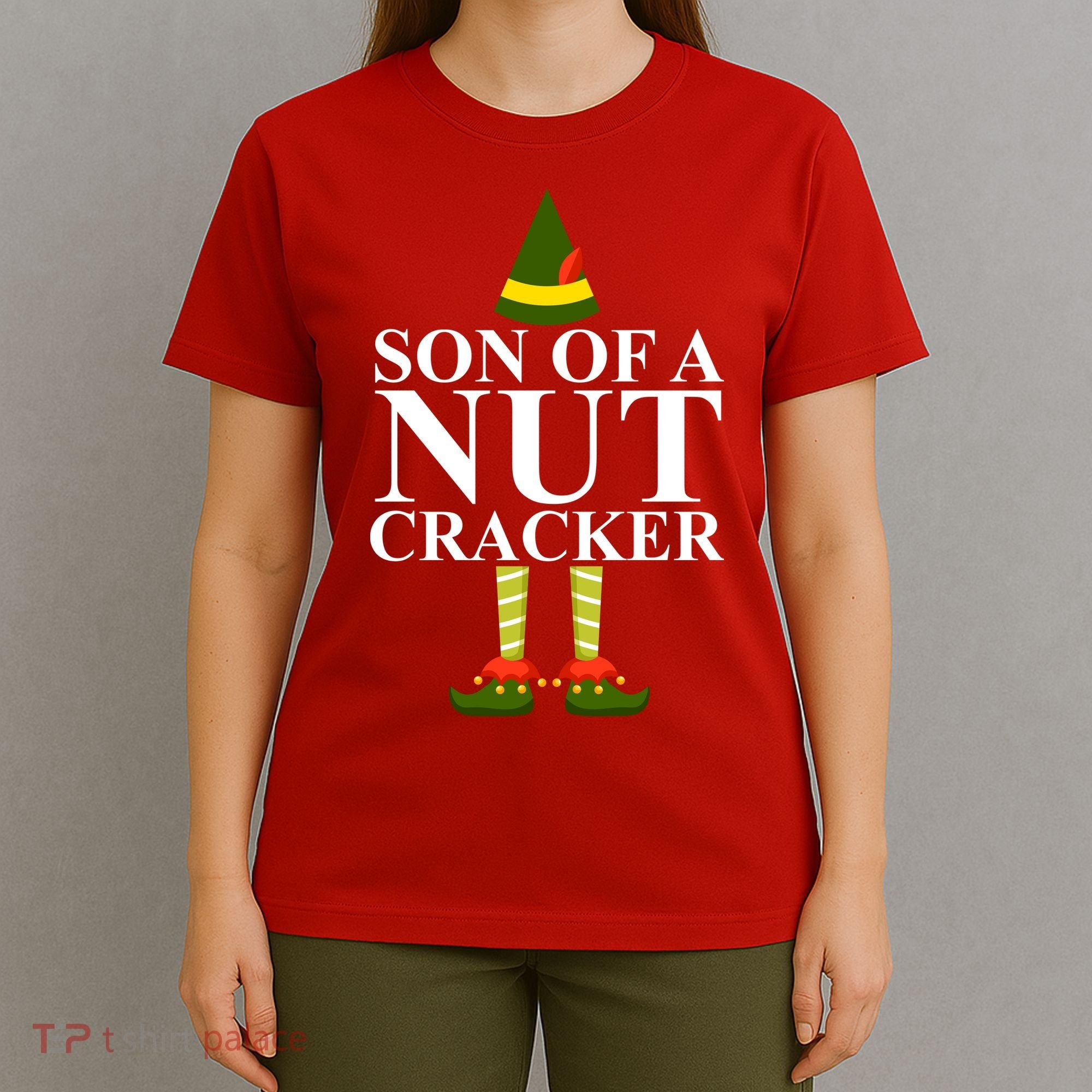 Son Of A Nut Cracker Funny Christmas T-Shirt