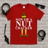 Son Of A Nut Cracker Funny Christmas T-Shirt thumb 5