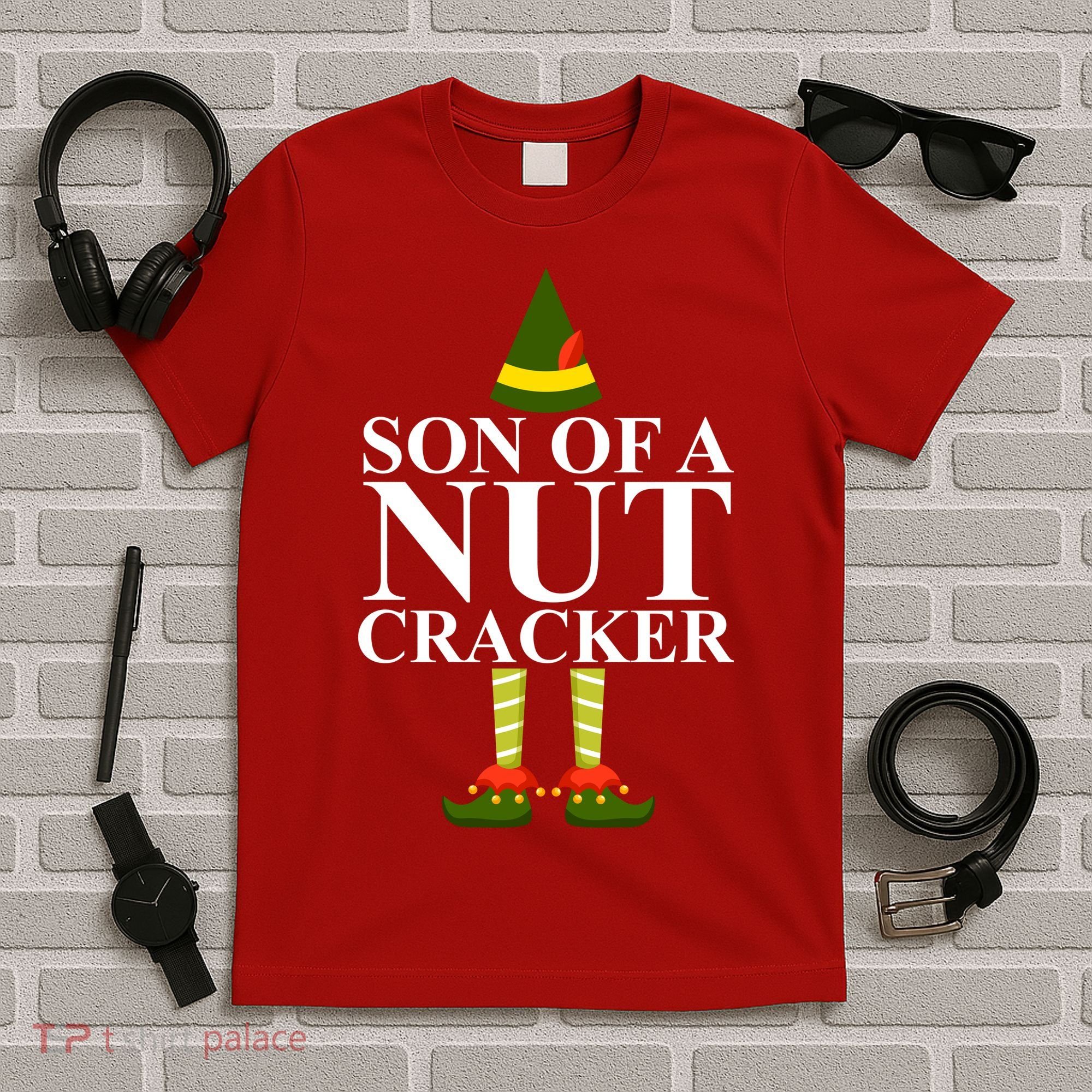 Son Of A Nut Cracker Funny Christmas T-Shirt
