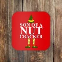 Son Of A Nut Cracker Funny Christmas Coaster thumb 0