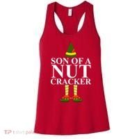 Son Of A Nut Cracker Funny Christmas Women's Tank Top thumb 0