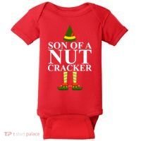 Son Of A Nut Cracker Funny Christmas Baby Bodysuit thumb 0