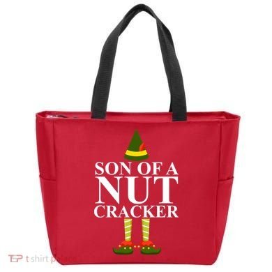 Son Of A Nut Cracker Funny Christmas Tote Bag