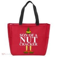 Son Of A Nut Cracker Funny Christmas Tote Bag thumb 0