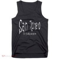 Saint Oscar Arnulfo Romero + Icon Tank Top thumb 0