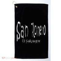 Saint Oscar Arnulfo Romero + Icon Golf Towel thumb 0