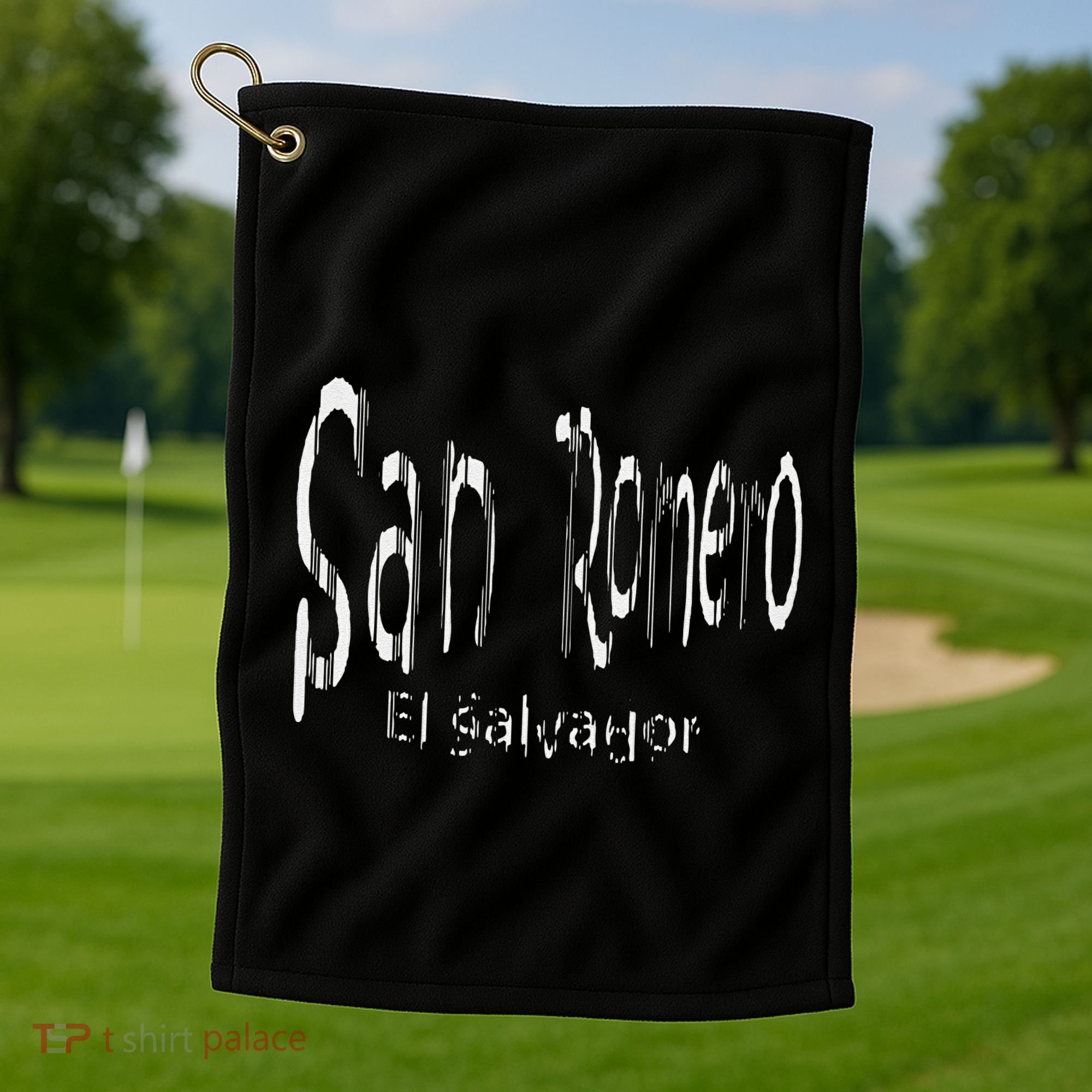Saint Oscar Arnulfo Romero + Icon Golf Towel