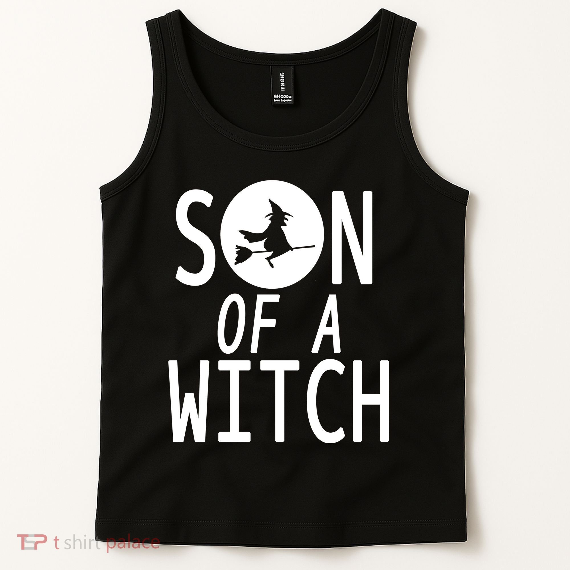 Son Of A Witch Funny Halloween Tank Top
