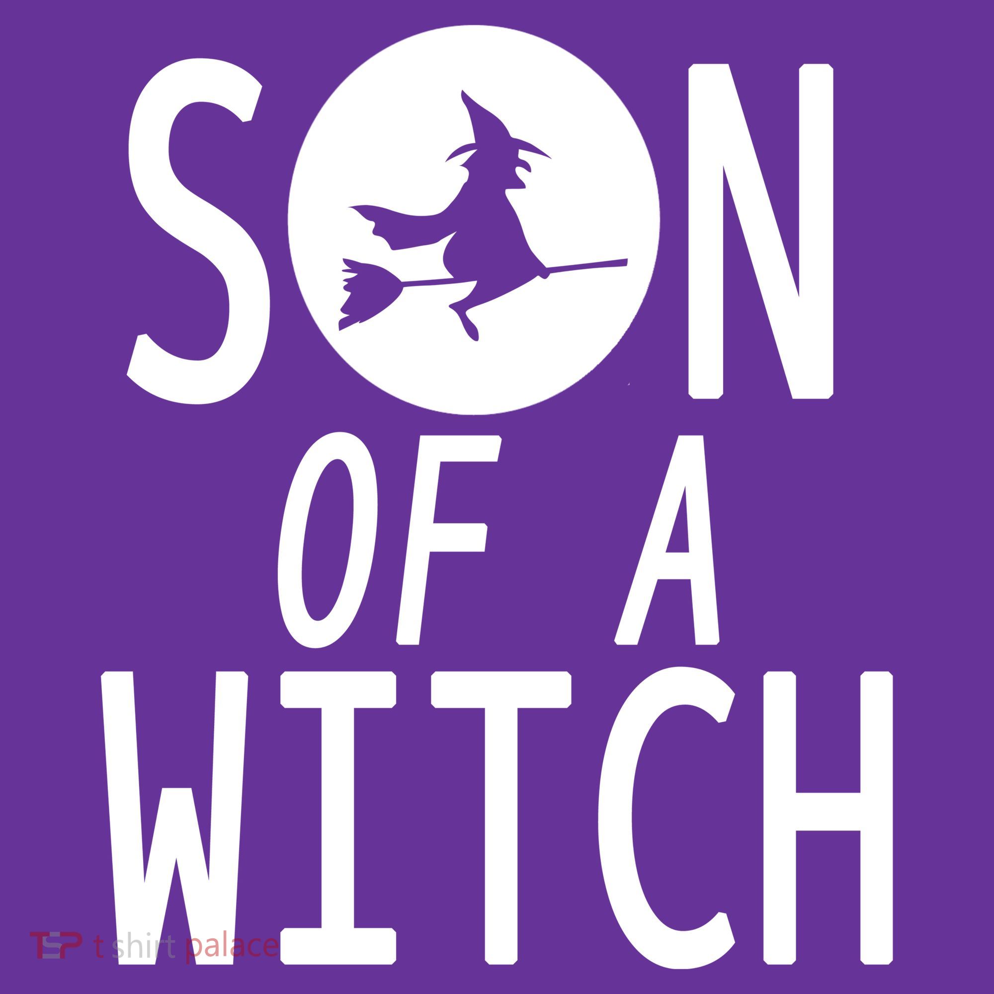 Son Of A Witch Funny Halloween Toddler Hoodie