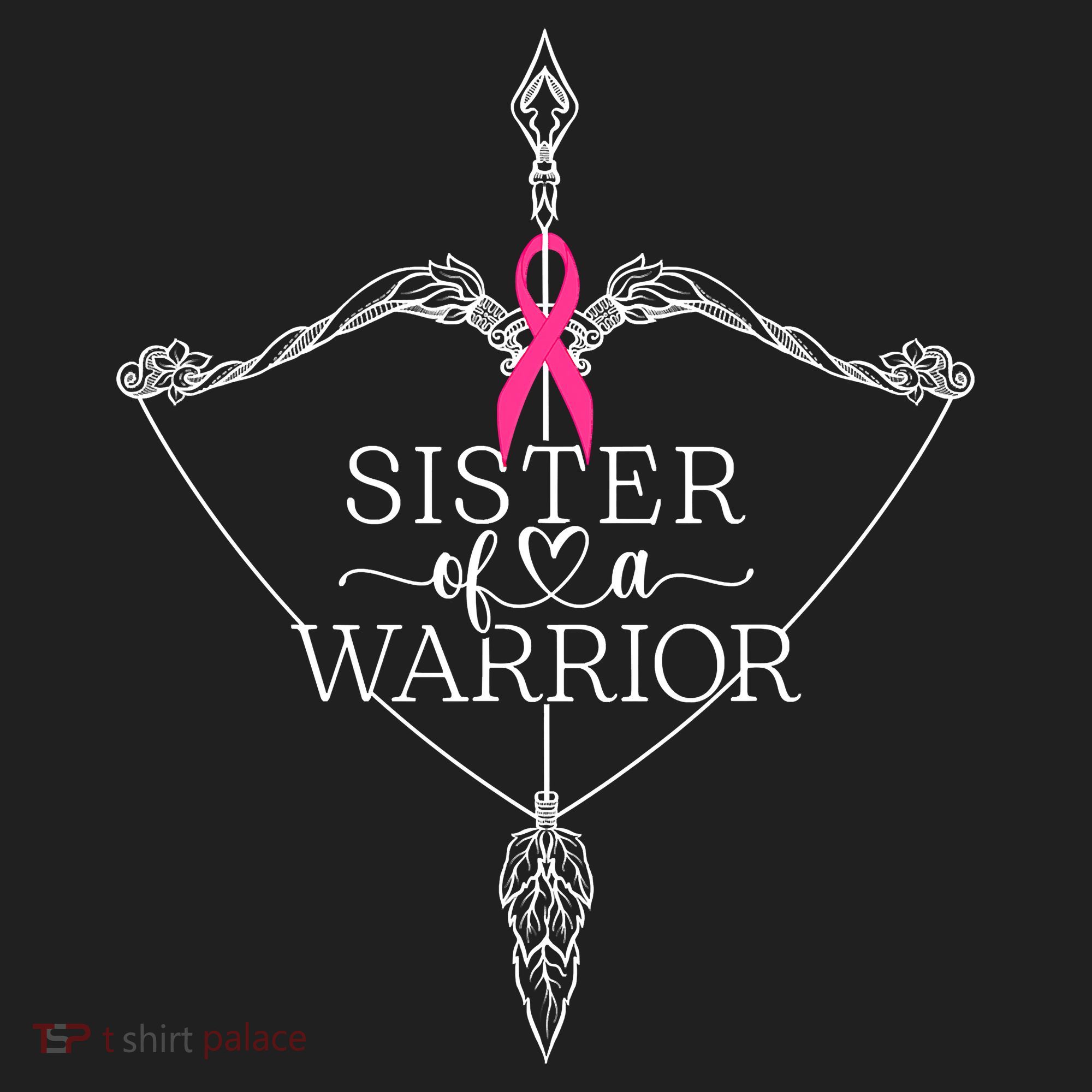 Sister Of A Warrior Breast Cancer Awareness Support Squad Hat