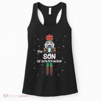 Son Of A Nutcracker Family Matching Funny Pajama Women's Tank Top thumb 0