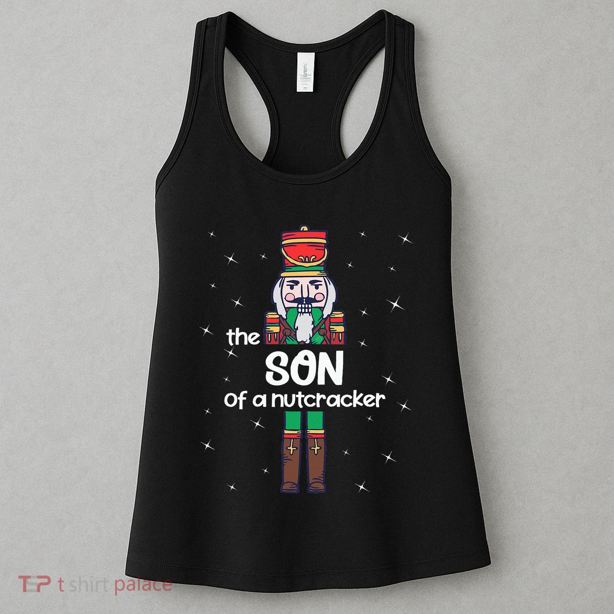 Son Of A Nutcracker Family Matching Funny Pajama Women's Tank Top