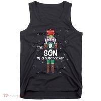 Son Of A Nutcracker Family Matching Funny Pajama Tank Top thumb 0