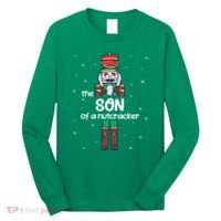 Son Of A Nutcracker Family Matching Funny Pajama Long Sleeve Shirt thumb 0