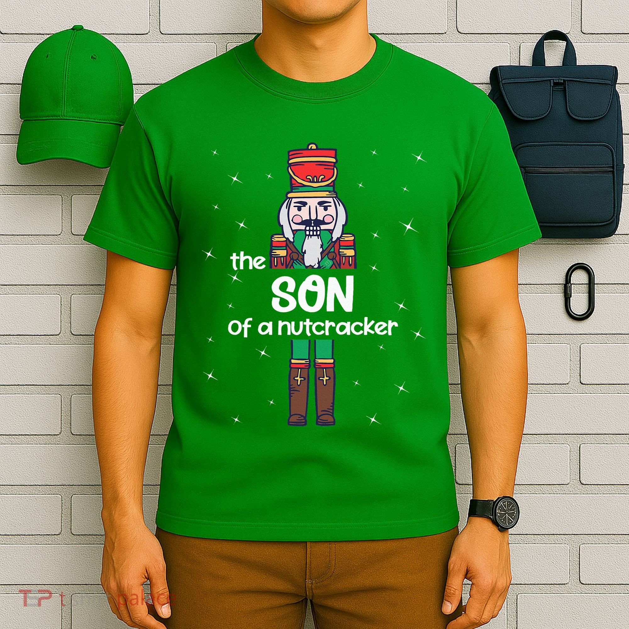 Son Of A Nutcracker Family Matching Funny Pajama T-Shirt