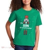 Son Of A Nutcracker Family Matching Funny Pajama Kids T-Shirt thumb 2