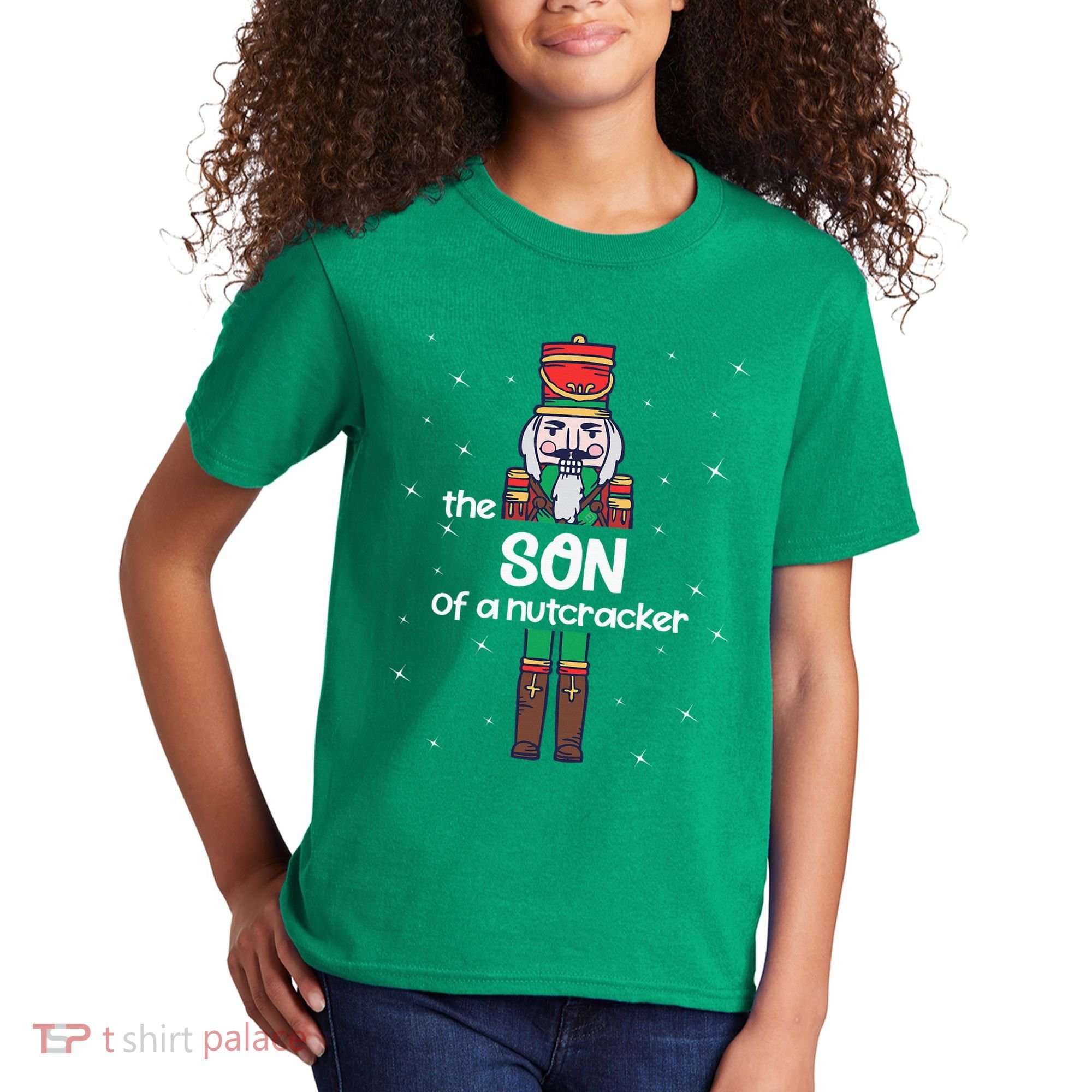 Son Of A Nutcracker Family Matching Funny Pajama Kids T-Shirt