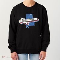 State Of Alabama Retro Logo Women's Sweatshirt thumb 0