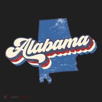 State Of Alabama Retro Logo Women's Sweatshirt thumb 2