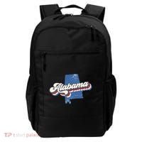 State Of Alabama Retro Logo Backpack thumb 0