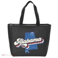 State Of Alabama Retro Logo Tote Bag thumb 0