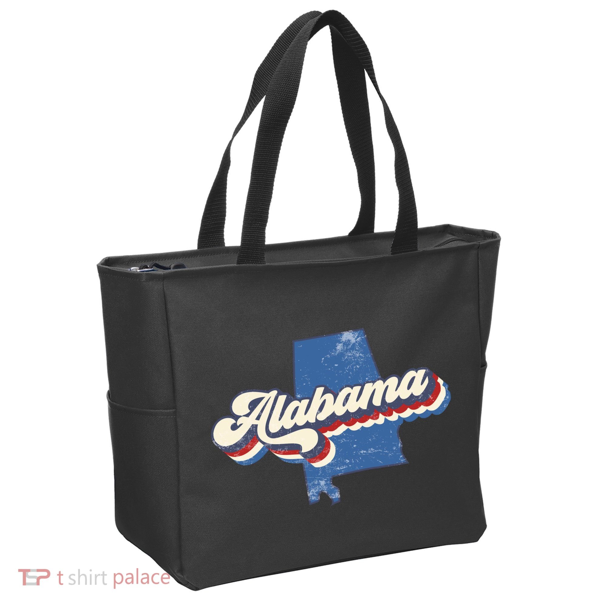 State Of Alabama Retro Logo Tote Bag