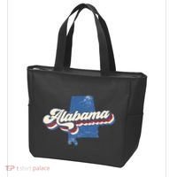 State Of Alabama Retro Logo Tote Bag thumb 3