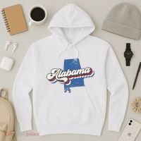 State Of Alabama Retro Logo Hoodie thumb 3