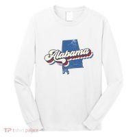 State Of Alabama Retro Logo Long Sleeve Shirt thumb 0