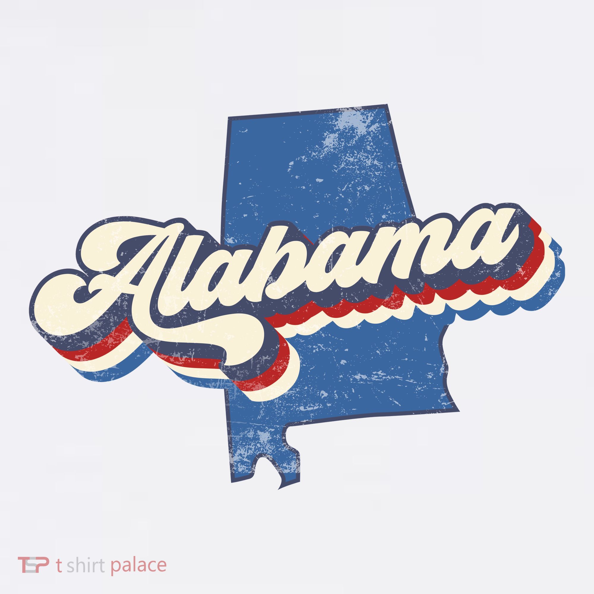 State Of Alabama Retro Logo Sweatshirt