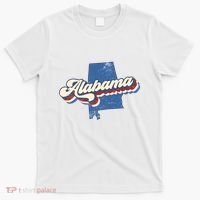 State Of Alabama Retro Logo T-Shirt thumb 0