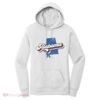 State Of Alabama Retro Logo Women's Hoodie thumb 0
