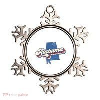 State Of Alabama Retro Logo Ornament thumb 0