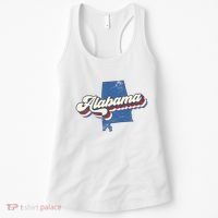 State Of Alabama Retro Logo Women's Tank Top thumb 0